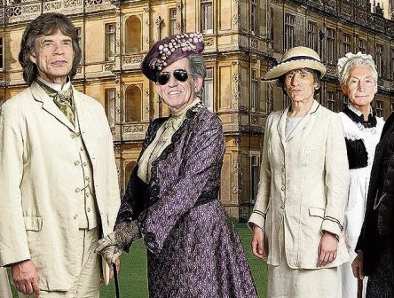 Rolling Stones, Ternyata Penggemar `Downtown Abbey`